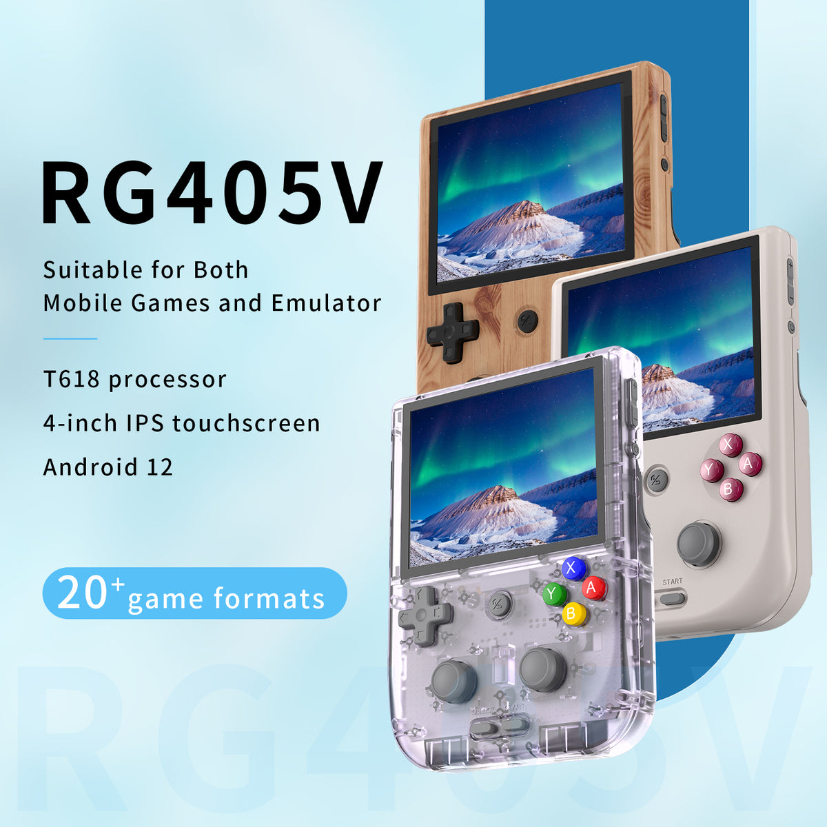RG405M Handheld Game Console – keepretro