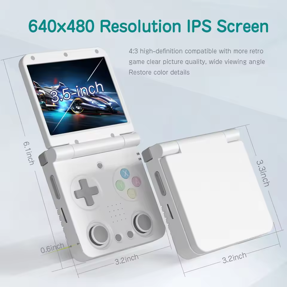Miyoo Flip ホワイト Miyoo Flip Handheld – keepretro