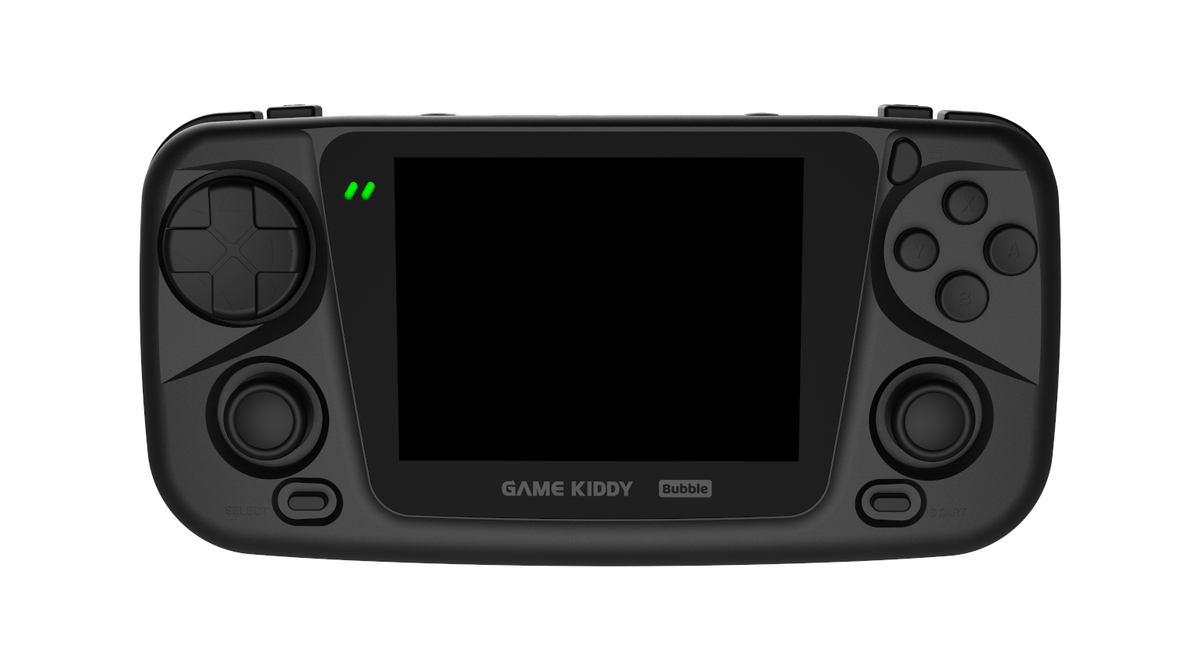 GAME KIDDY GKD350H クリアー本体のみ GKD350H Blue Transparent RetroGaming Portable Handheld