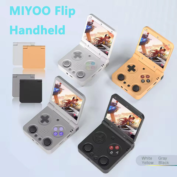 Miyoo Flip ホワイト Miyoo Flip V2 Retro Handheld Game Console | Mechdiy