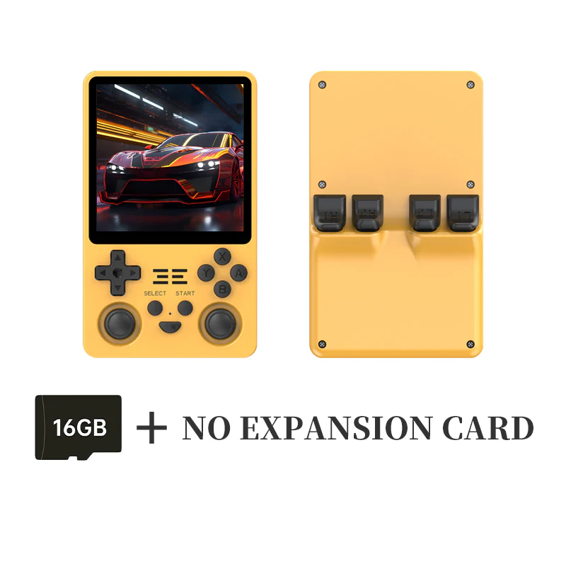 Powkiddy RGB20 pro イエロー POWKIDDY RGB20 PRO handheld game console – Powkiddy official