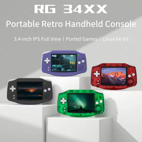 RG34XX Game Console