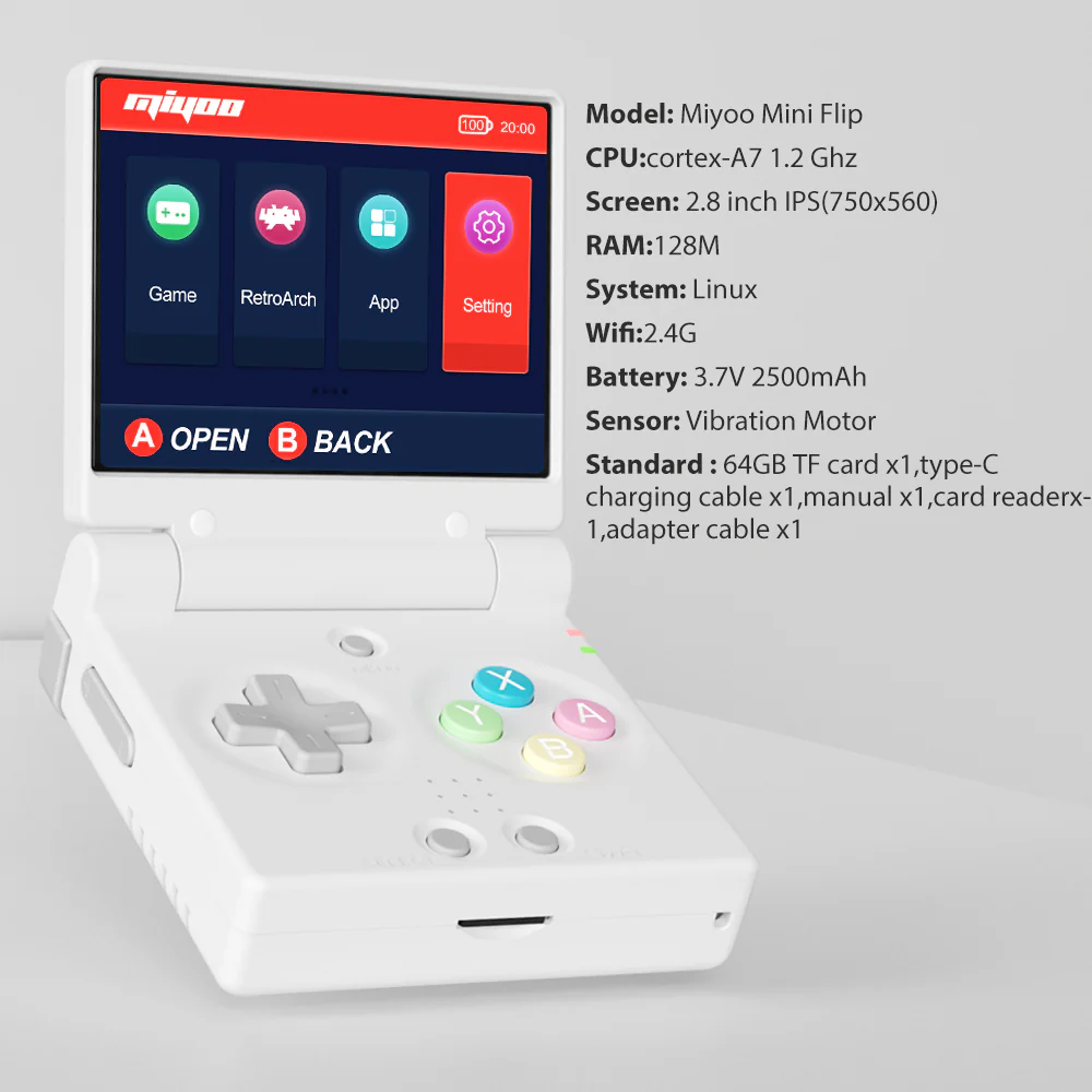Miyoo Mini Flip Console Miyoo Mini Flip Console