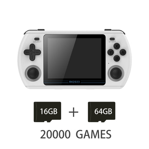 Vídeo Game Portátil Powkiddy RGB20S 2023 64GB 20.000 Games
